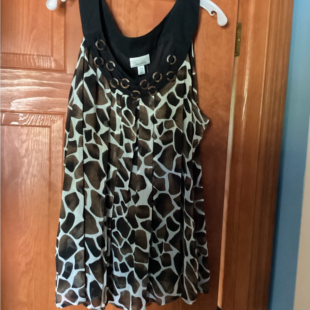 Leopard tank top